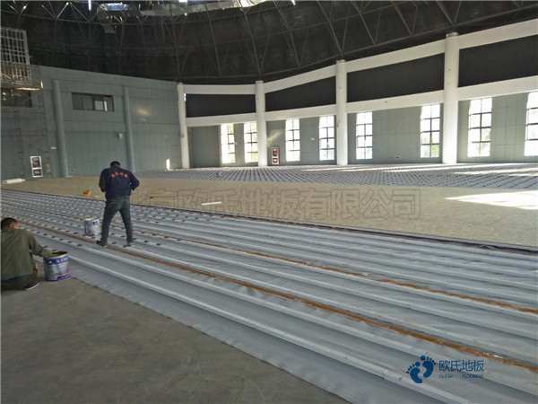 那里有專業體育場館地板