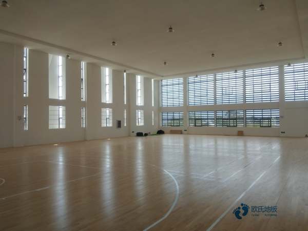 普通運動館木地板施工團隊