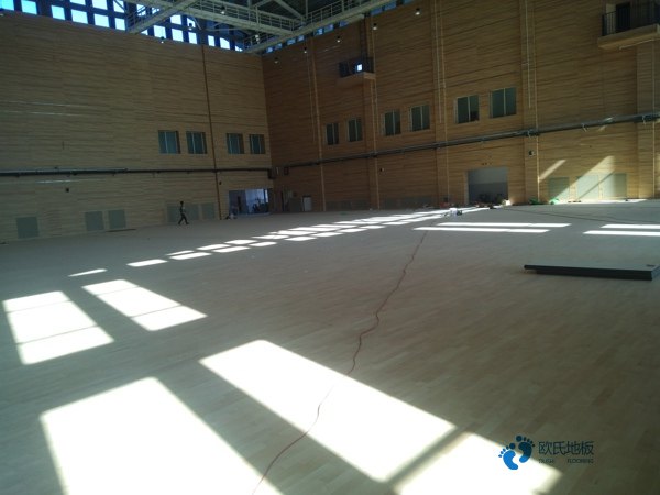 松木體育館地板維護保養