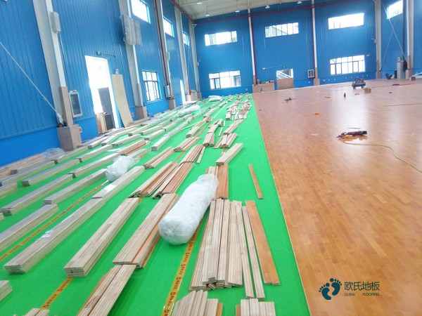 楓木運動館木地板環保