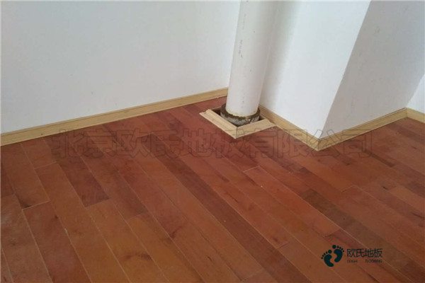 學校籃球場地木地板木紋型