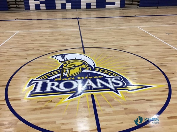 學校籃球場木地板生產工藝