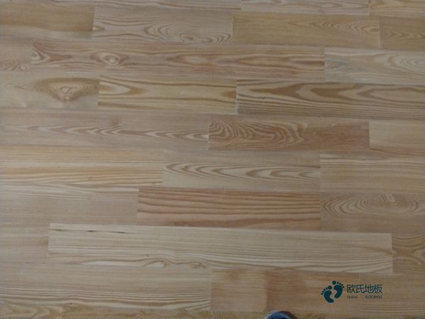 學校運動場館木地板施工流程