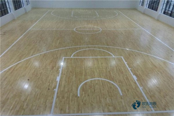 體育籃球木地板施工價格
