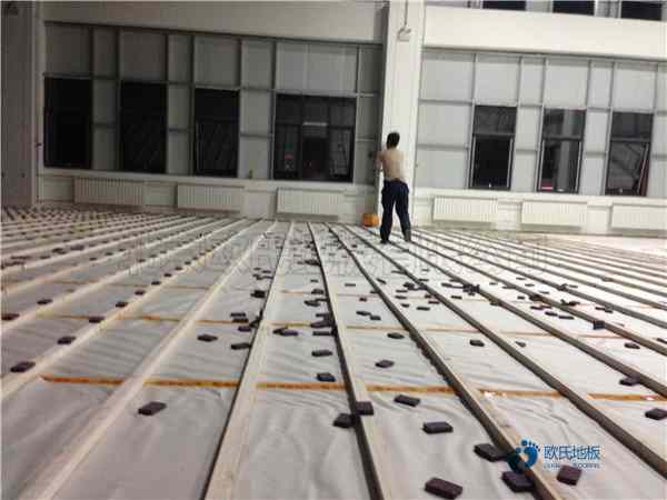 學校籃球場館地板防震