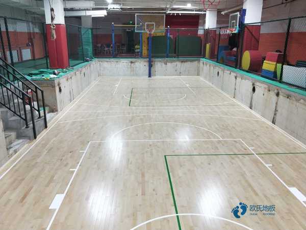 雙龍骨籃球場木地板環保嗎