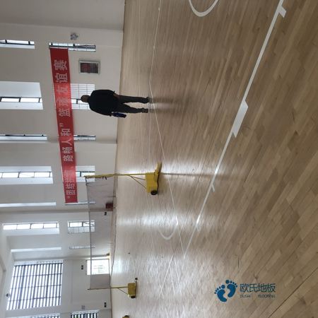 雙龍骨籃球場木地板環保嗎