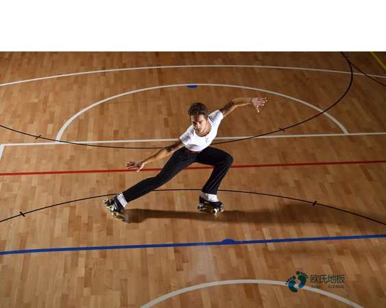 學校籃球體育木地板施工