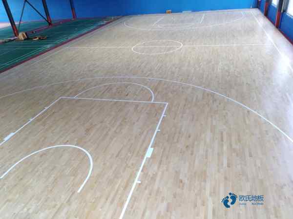 學校籃球場館木地板的性能