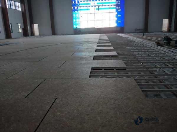 學(xué)校體育場木地板施工流程