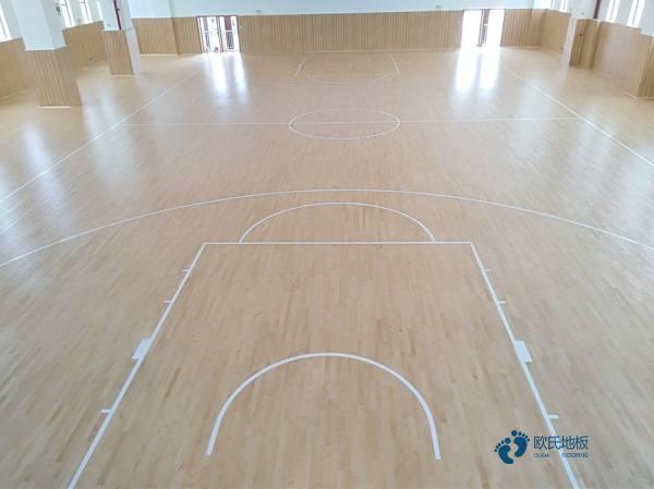 批發體育籃球木地板更便宜的多少錢一平方米