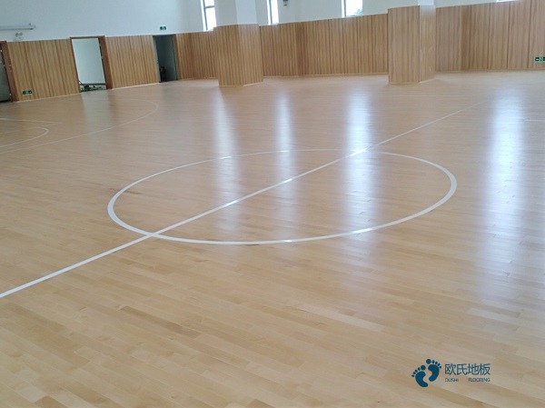批發體育籃球木地板更便宜的多少錢一平方米