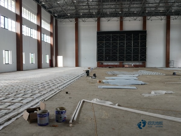 批發體育籃球木地板造價