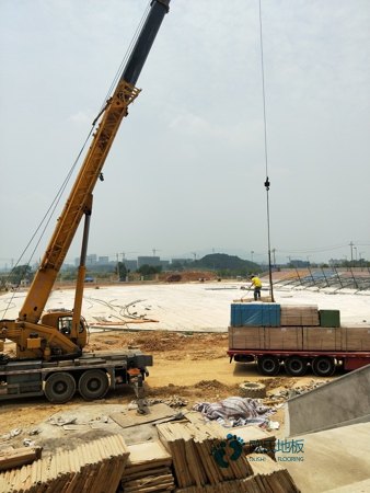 批發體育籃球木地板造價