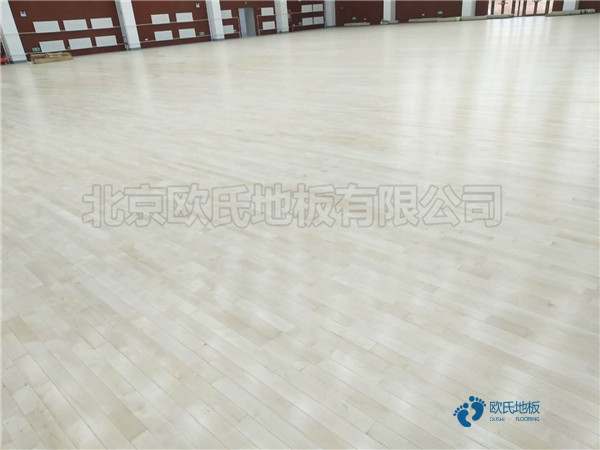 行業體育籃球木地板價錢