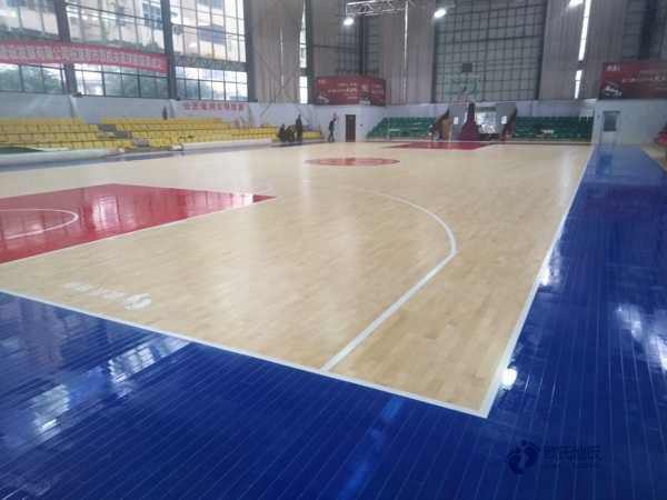 行業體育籃球木地板施工價格