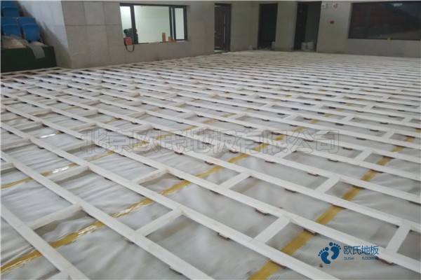 運動體育木地板劃線3