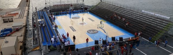 國產籃球木地板3