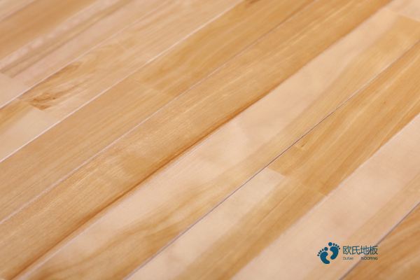 懸浮籃球運動木地板的構造