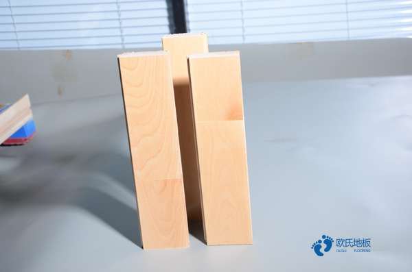 45度斜鋪龍骨運動木地板保養