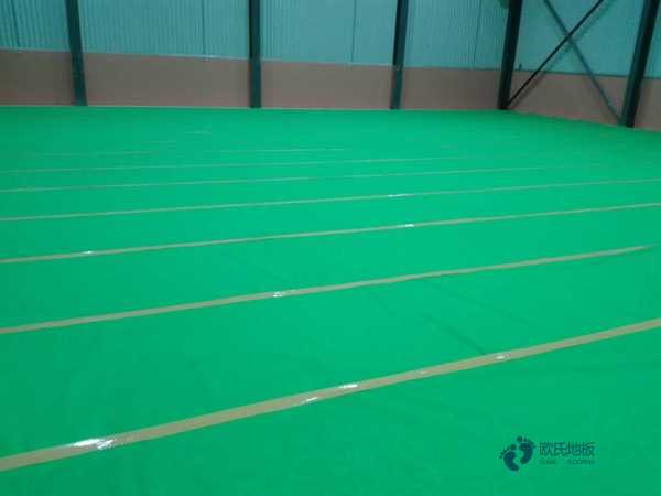 懸浮籃球運動木地板拆除方案