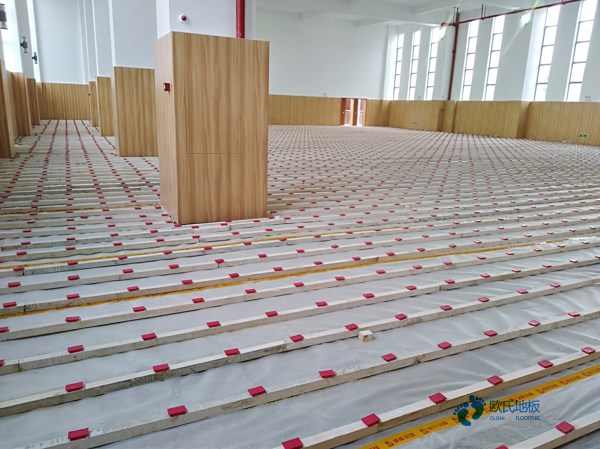 大學運動地板施工單位1