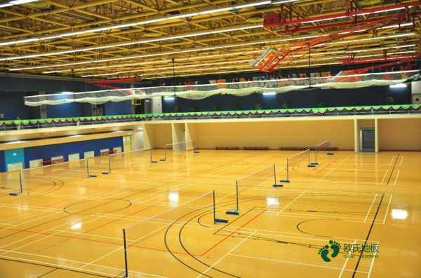 學(xué)?；@球場(chǎng)地木地板哪種好3
