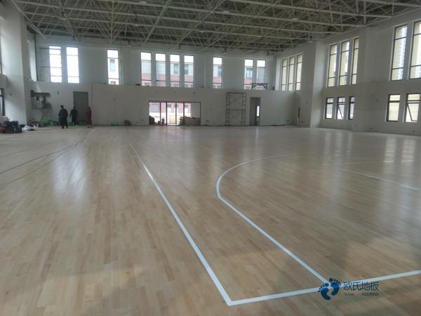 質量好籃球場木地板施工工藝1